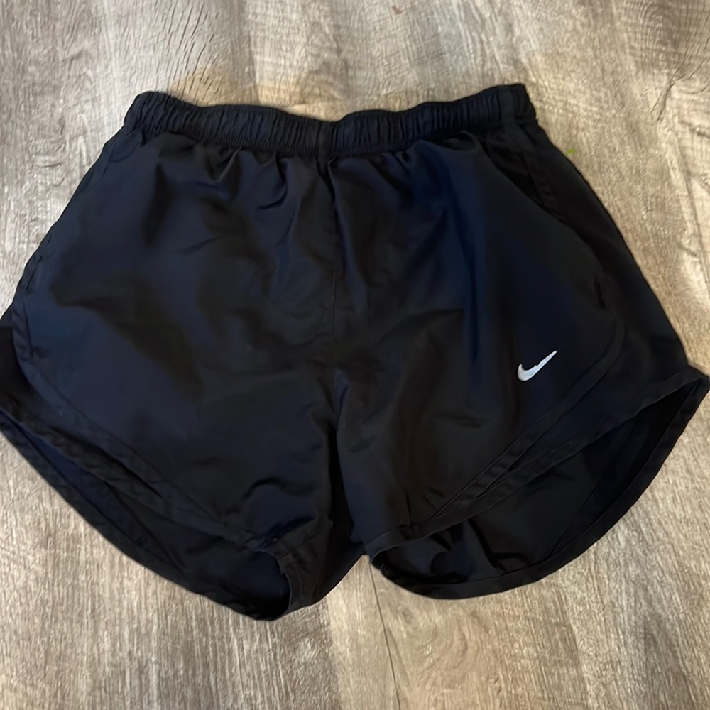 Classic all black Nike shorts